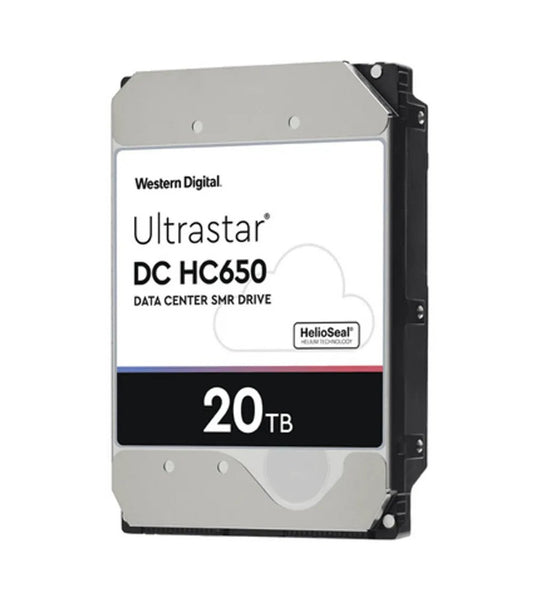 WD Ultrastar DC HC650 20TB SAS 12Gb/s 3.5-inch Internal Hard Drive - WSH722020AL4201