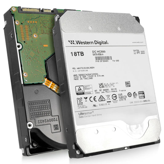 WD Ultrastar DC HC550 18TB SATA 6Gb/s Hard Drive - 0F38403