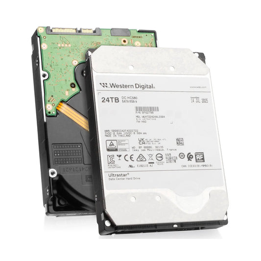 WD Ultrastar DC HC580 24TB SATA 6Gb/s 3.5-inch Internal Hard Drive - 0F62798