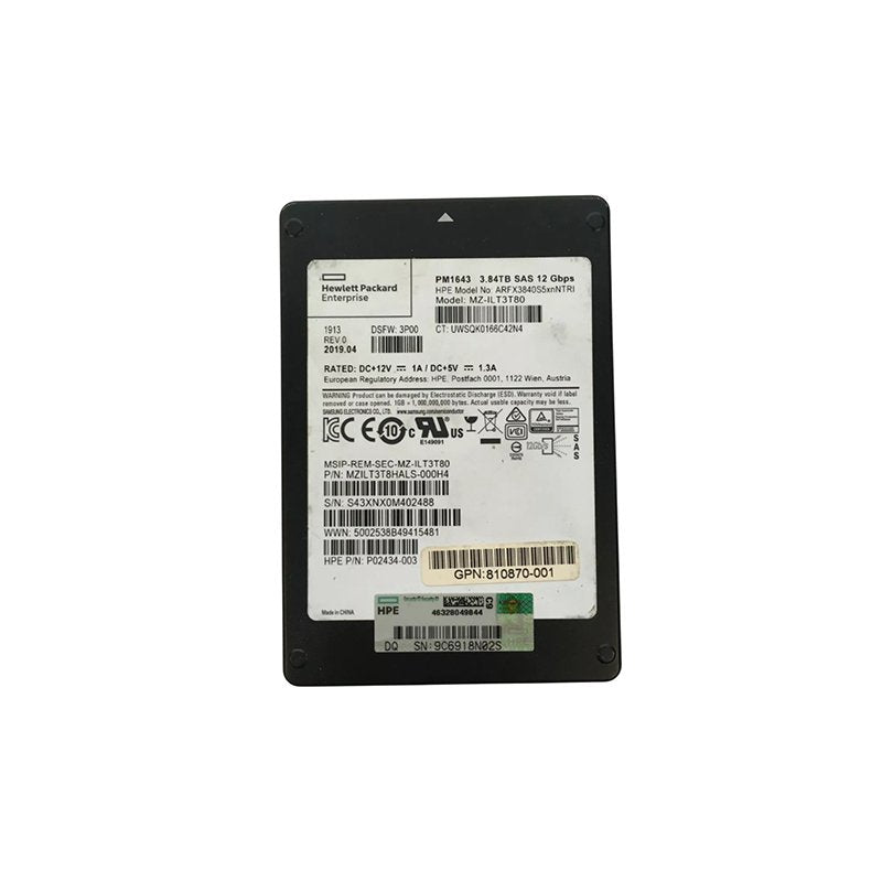 HP Solid State Drive - ARFX3840S5XNNTRI
