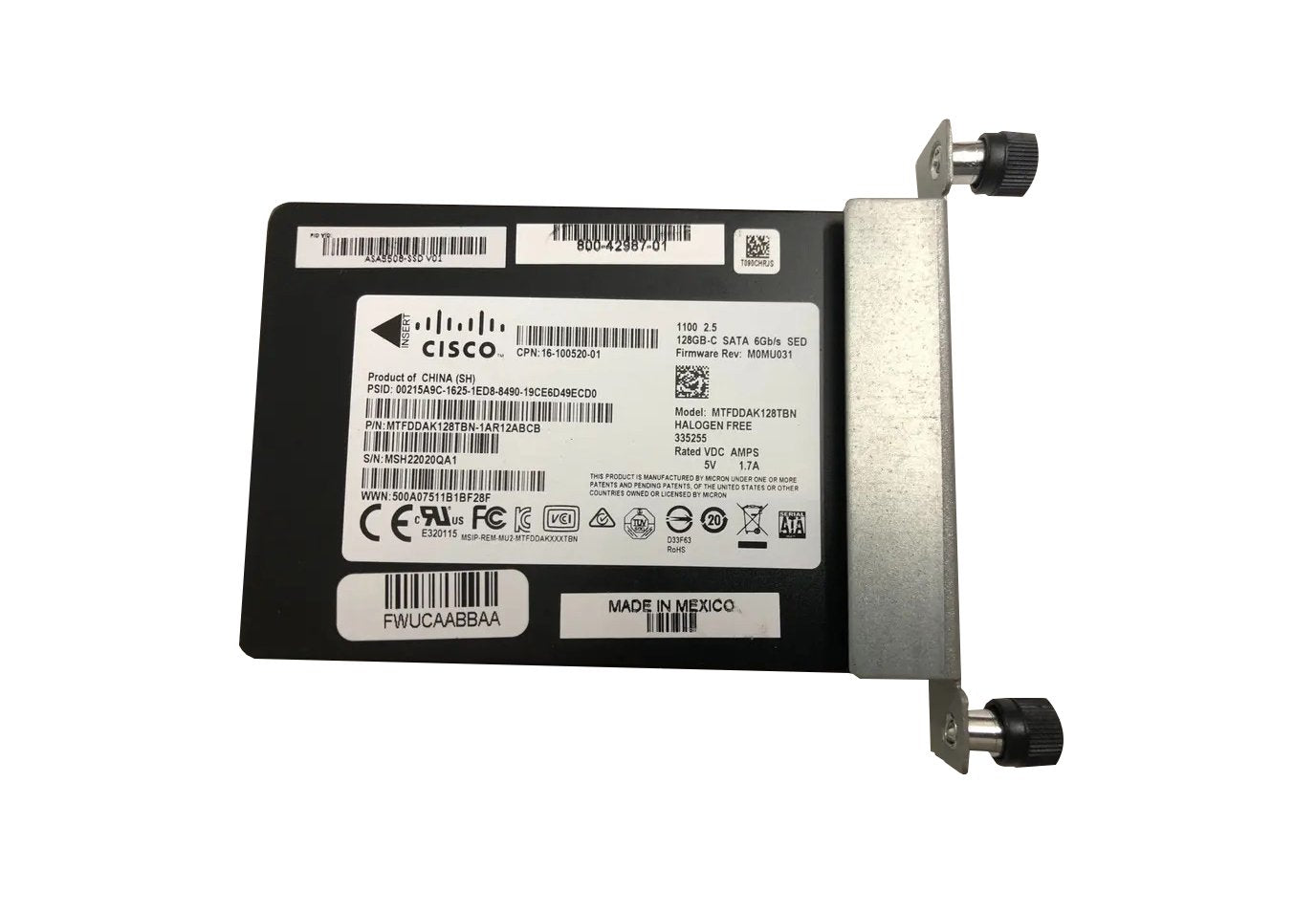 Cisco Solid State Drive - ASA5508-SSD=
