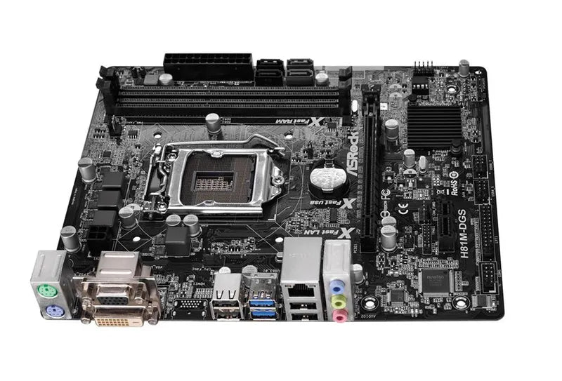 ASRock Desktop Motherboard - ASR-H81M-DGS