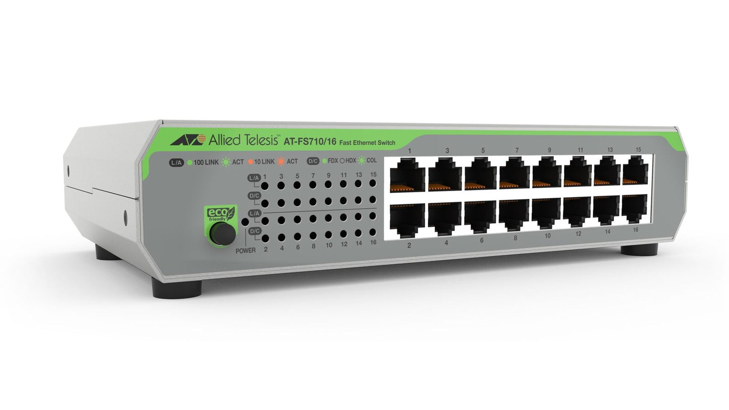 Allied Telesis CentreCOM Network Switch - AT-FS710/16-10
