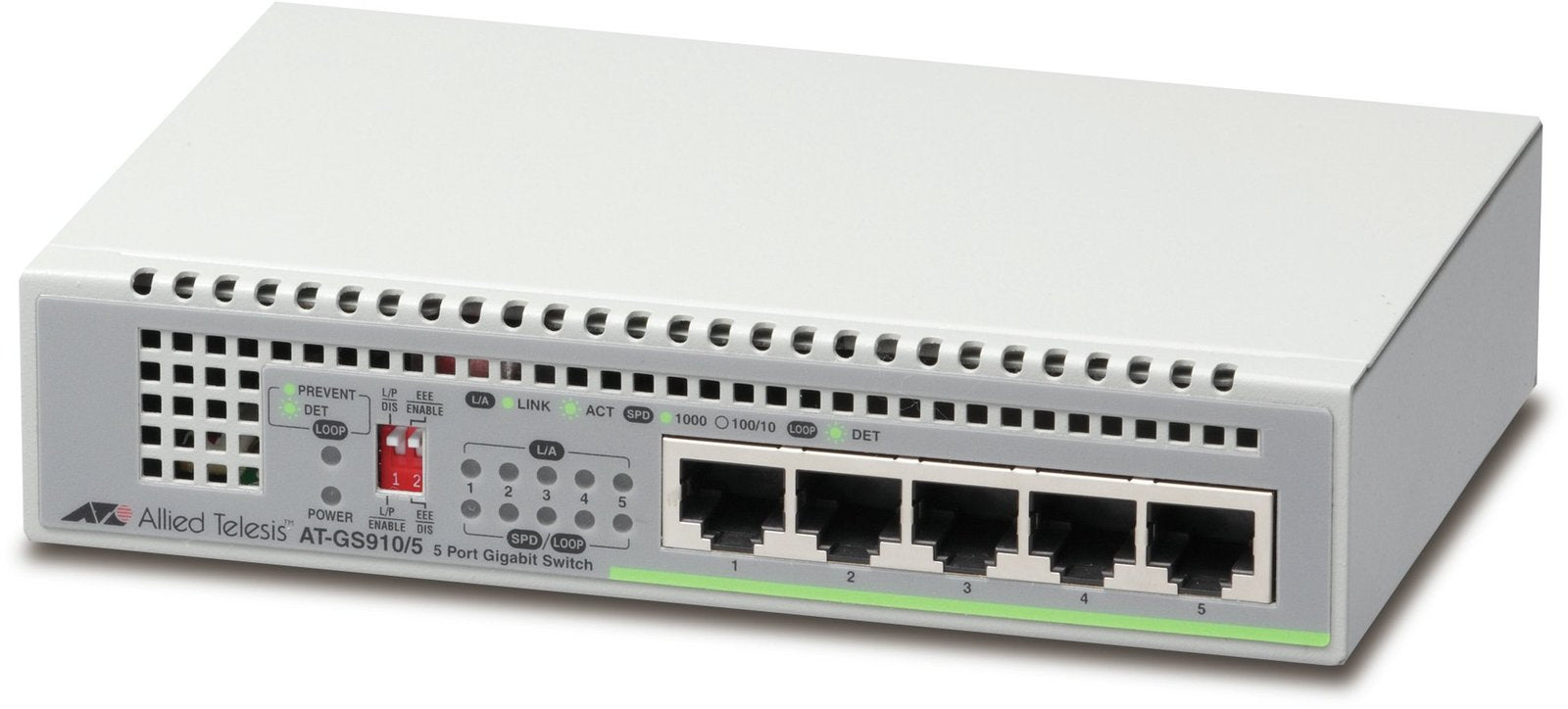 Allied Telesis CentreCOM Network Switch - AT-GS910/5-10