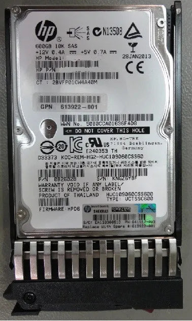 HP Server Hard Drive - AW611A