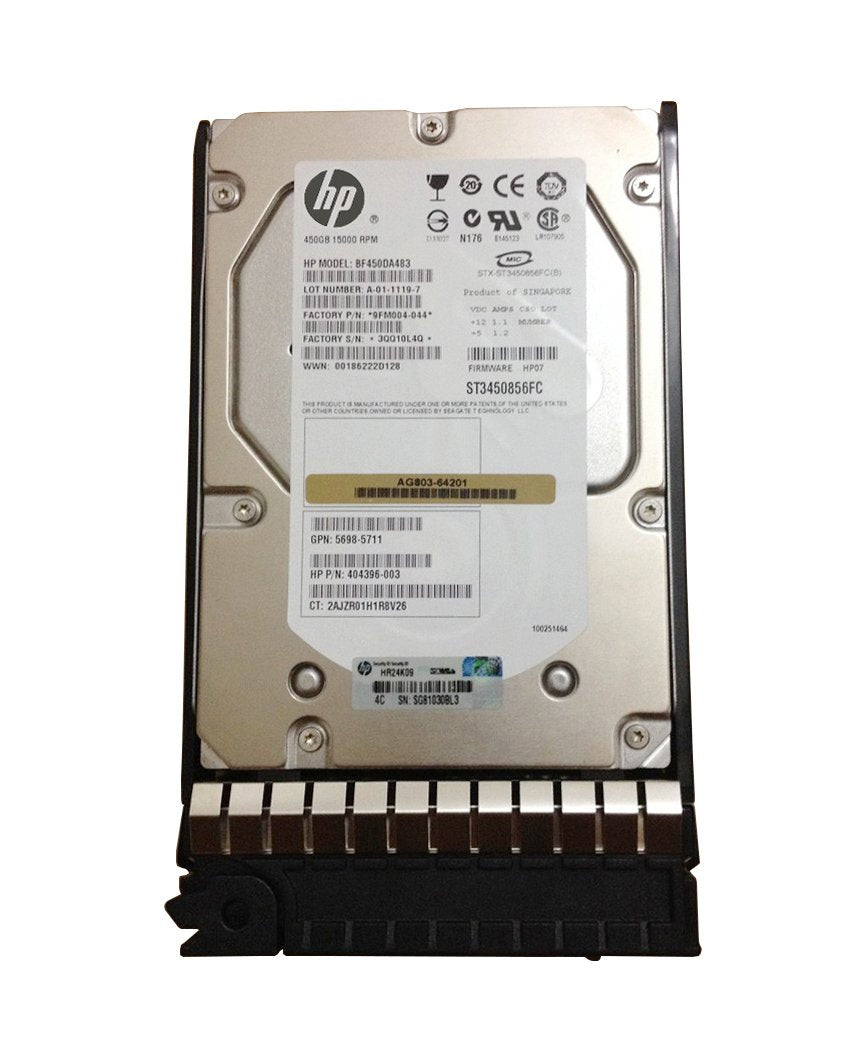 HP 450GB Server Hard Drive - BF450DA483