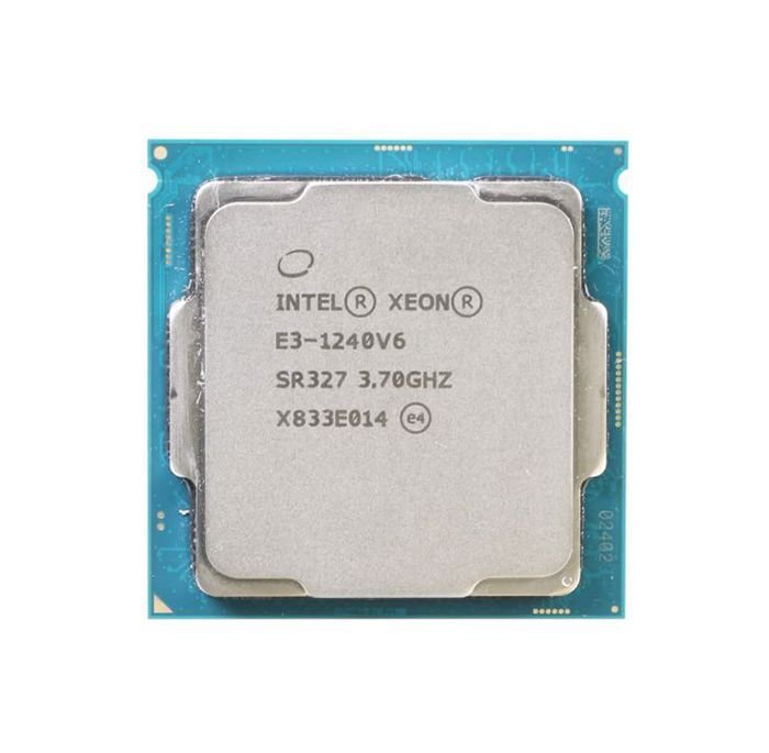 Intel Xeon E3-1240 V6 Quad-Core Processor - BX80677E31240V6