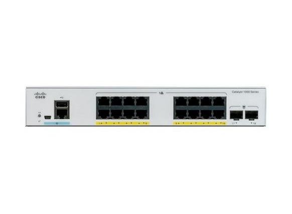 Cisco Catalyst 1000 Network Switch - C1000-16P-E-2G-L