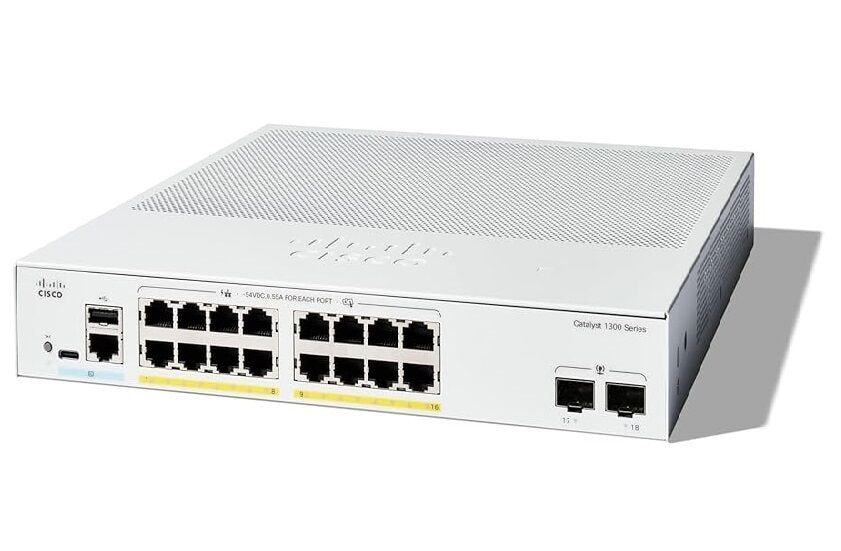 Cisco Catalyst 1300 Network Switch - C1300-16FP-2G