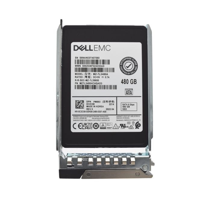 Dell 480GB Solid State Drive (SSD) - C2C58