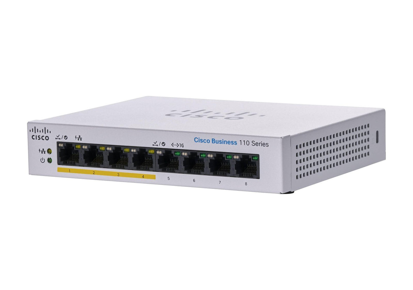 Cisco Business 110 Network Switch - CBS110-8PP-D-NA