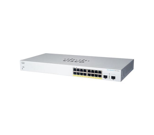 Cisco Business 220 Network Switch - CBS220-16T-2G-NA