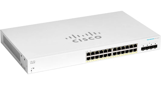 Cisco Business 220 Network Switch - CBS220-24P-4G-NA