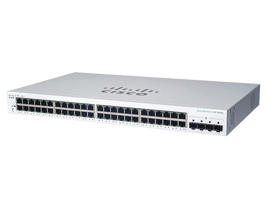 Cisco Business 220 Network Switch - CBS220-48T-4G-NA