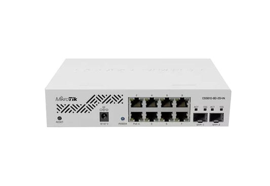 MikroTik Network Switch - CSS610-8G-2S+IN