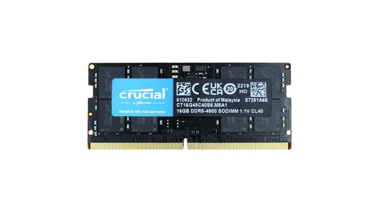 Crucial 16GB Laptop Memory - CT16G48C40S5.M8A1