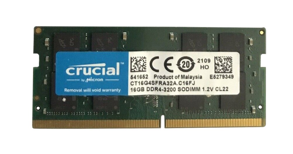 Crucial Laptop Memory - CT16G4SFRA32A