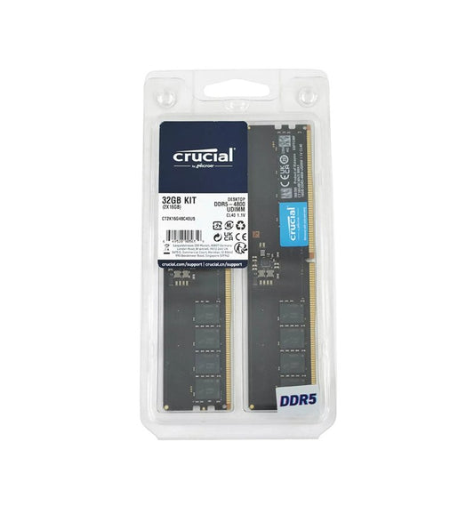 Crucial 32GB Desktop Memory - CT2K16G48C40U5