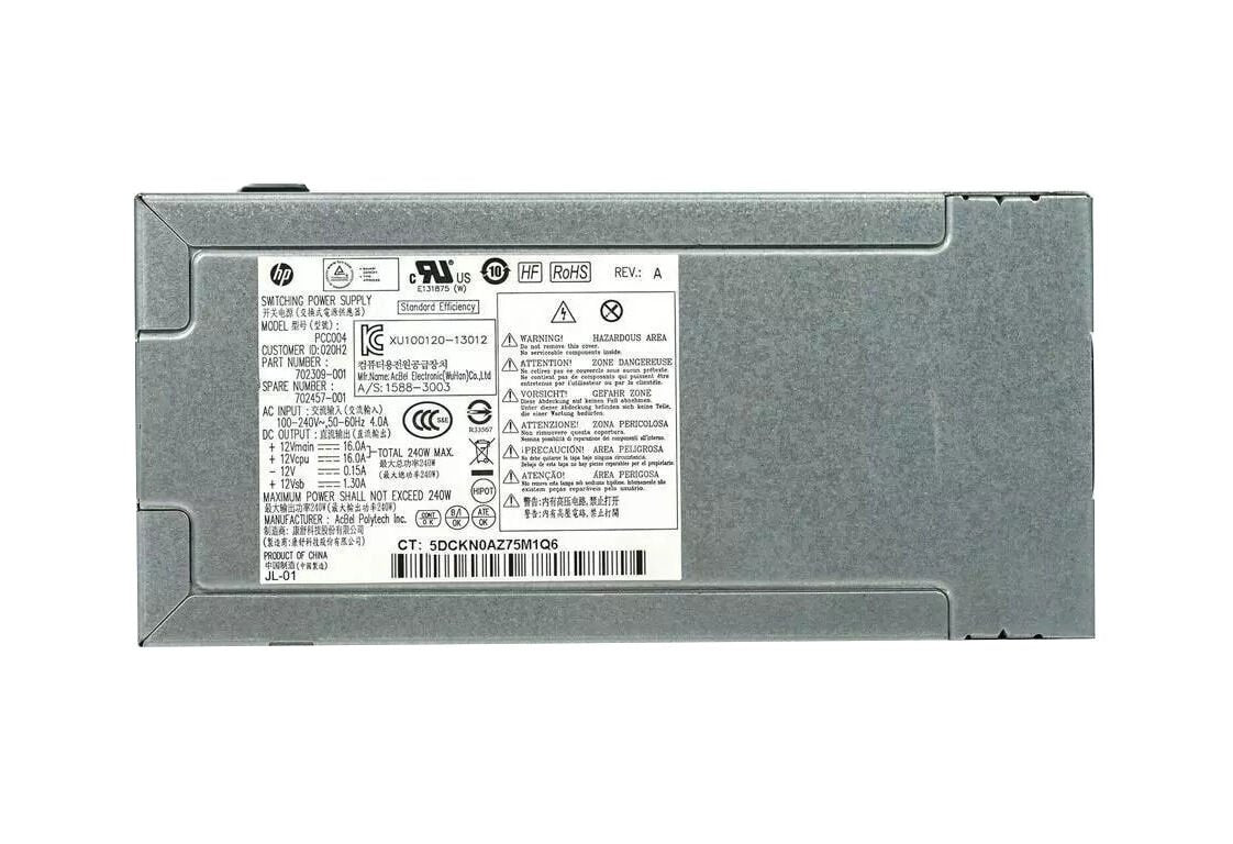 HP 240-Watts Power Supply - D12-240P2A