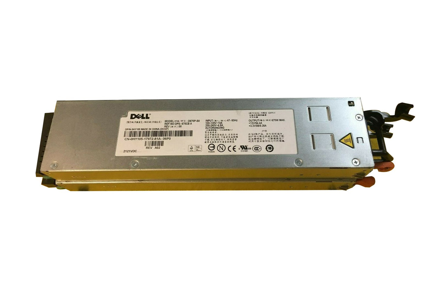 Dell 670-Watts Power Supply - D670P-S0