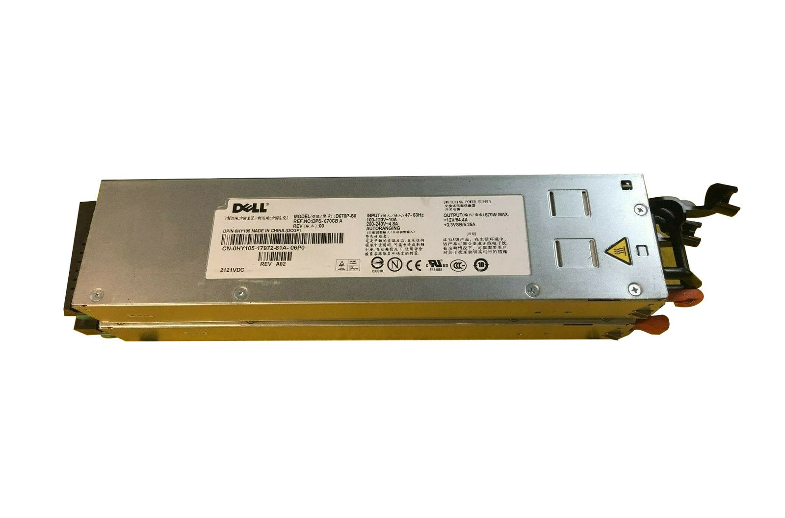 Dell 670-Watts Power Supply - D670P-S0