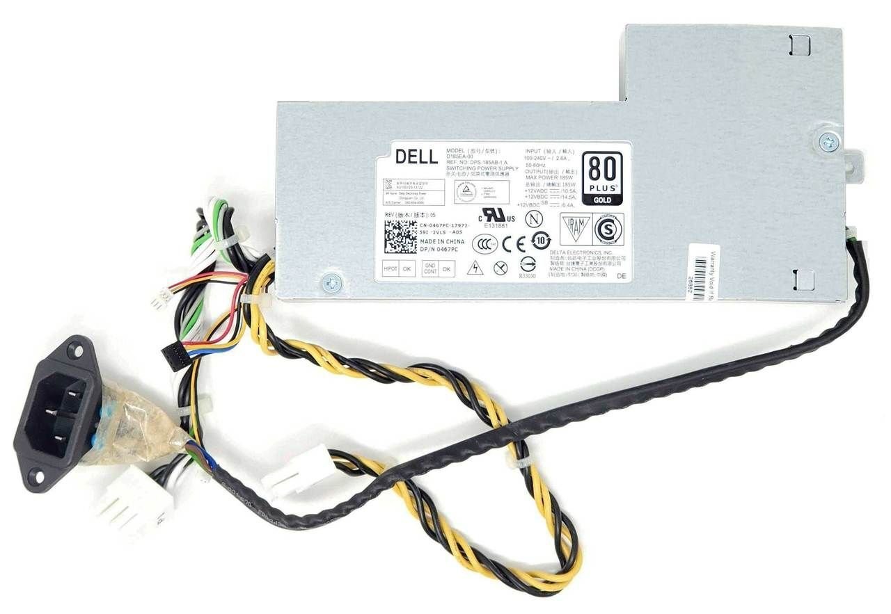 Dell 185-Watts Power Supply - D6V04