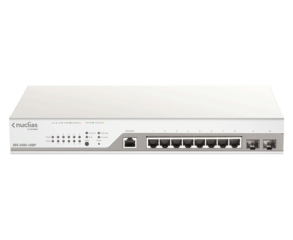 D-link DBS-2000 Network Switch - DBS-2000-10MP
