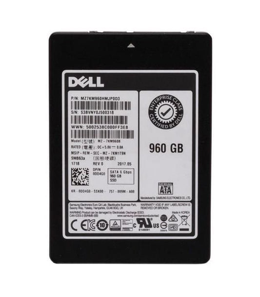 Dell PM863a 960GB Solid State Drive (SSD) - DD4G0