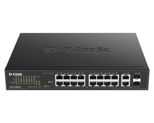 D-link Network Switch - DES-1018MPV2