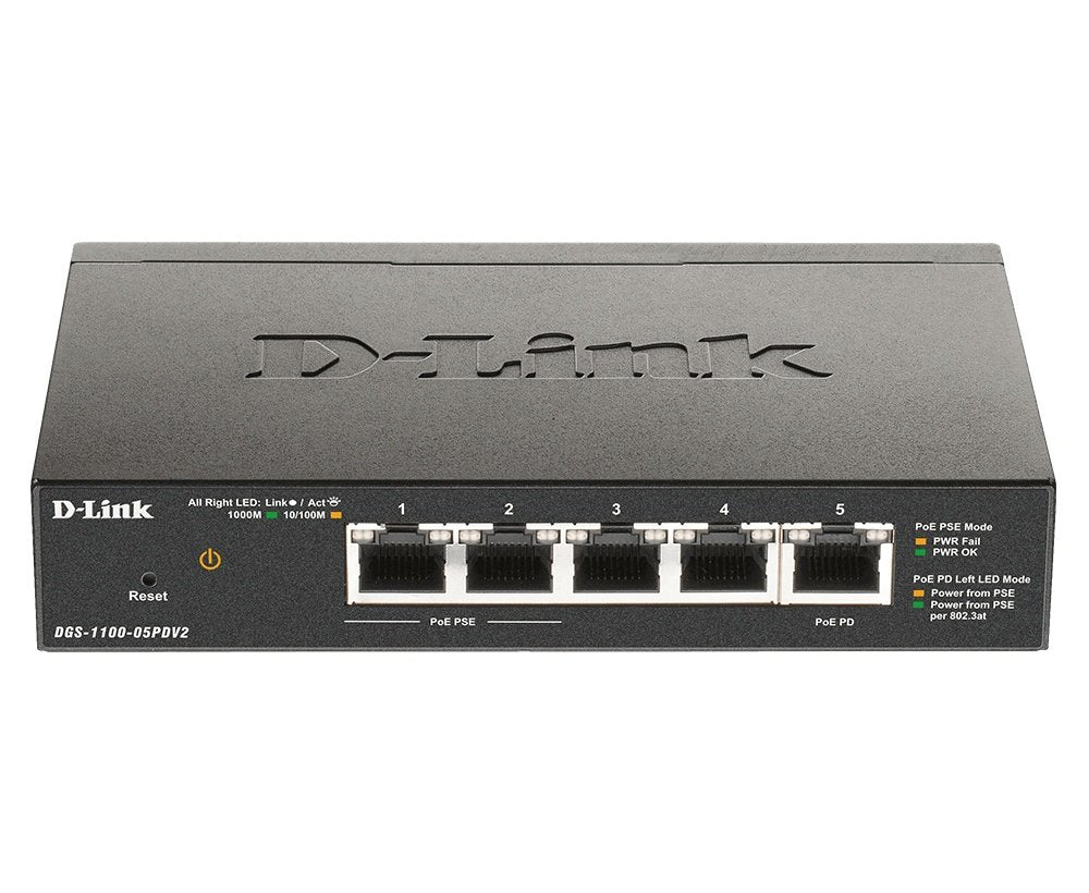 D-link Network Switch - DGS-1100-05PDV2