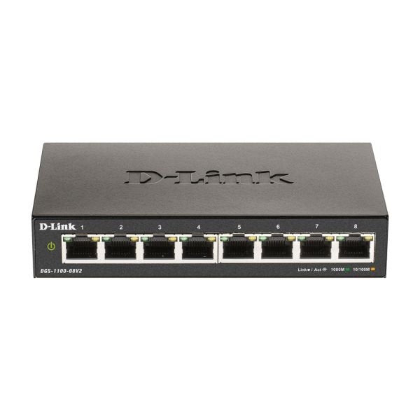 D-link Network Switch - DGS-1100-08V2