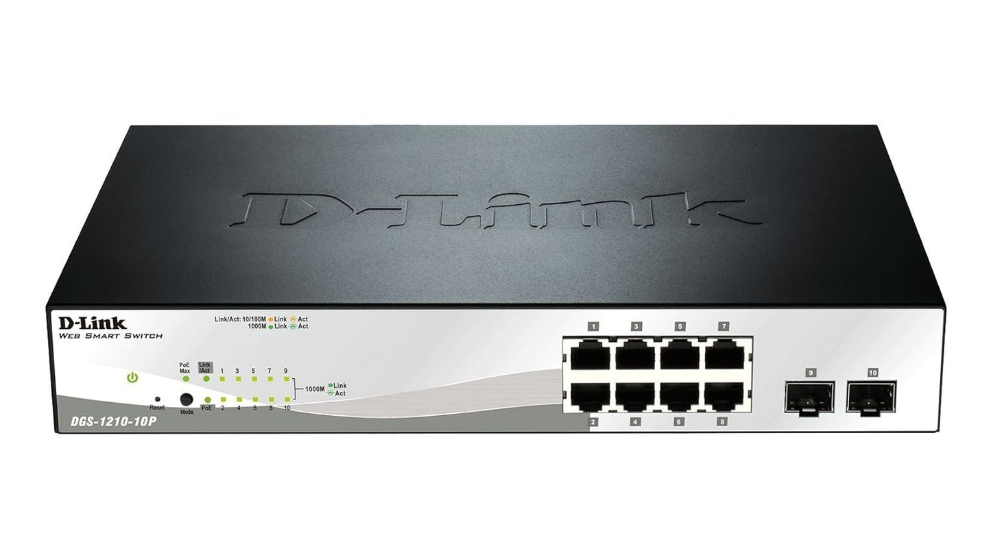 D-link Network Switch - DGS-1210-10P