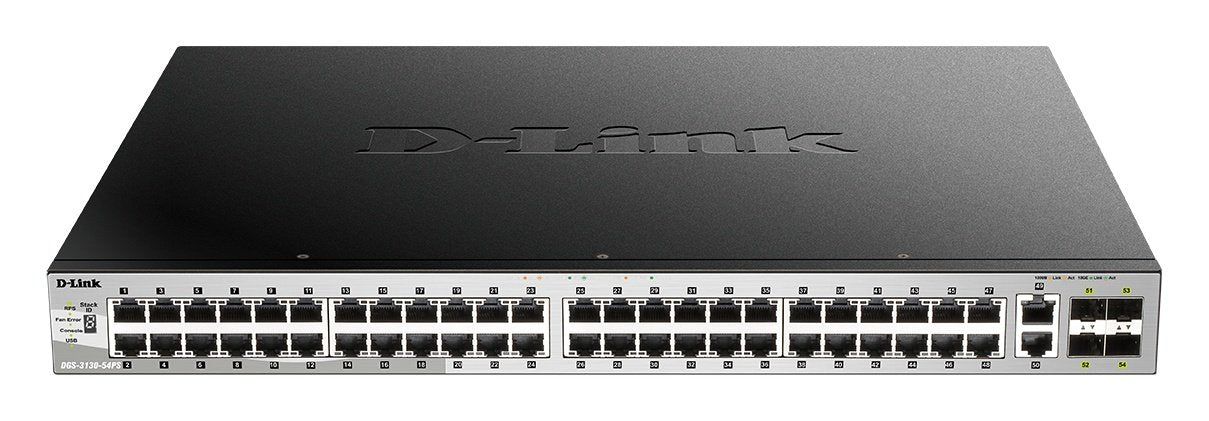 D-link Network Switch - DGS-3130-54PS