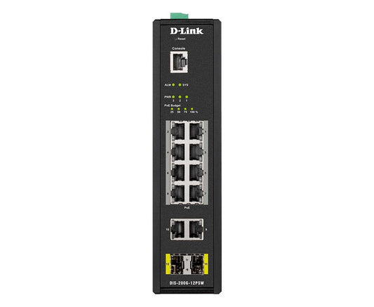 D-link Network Switch - DIS-200G-12PSW