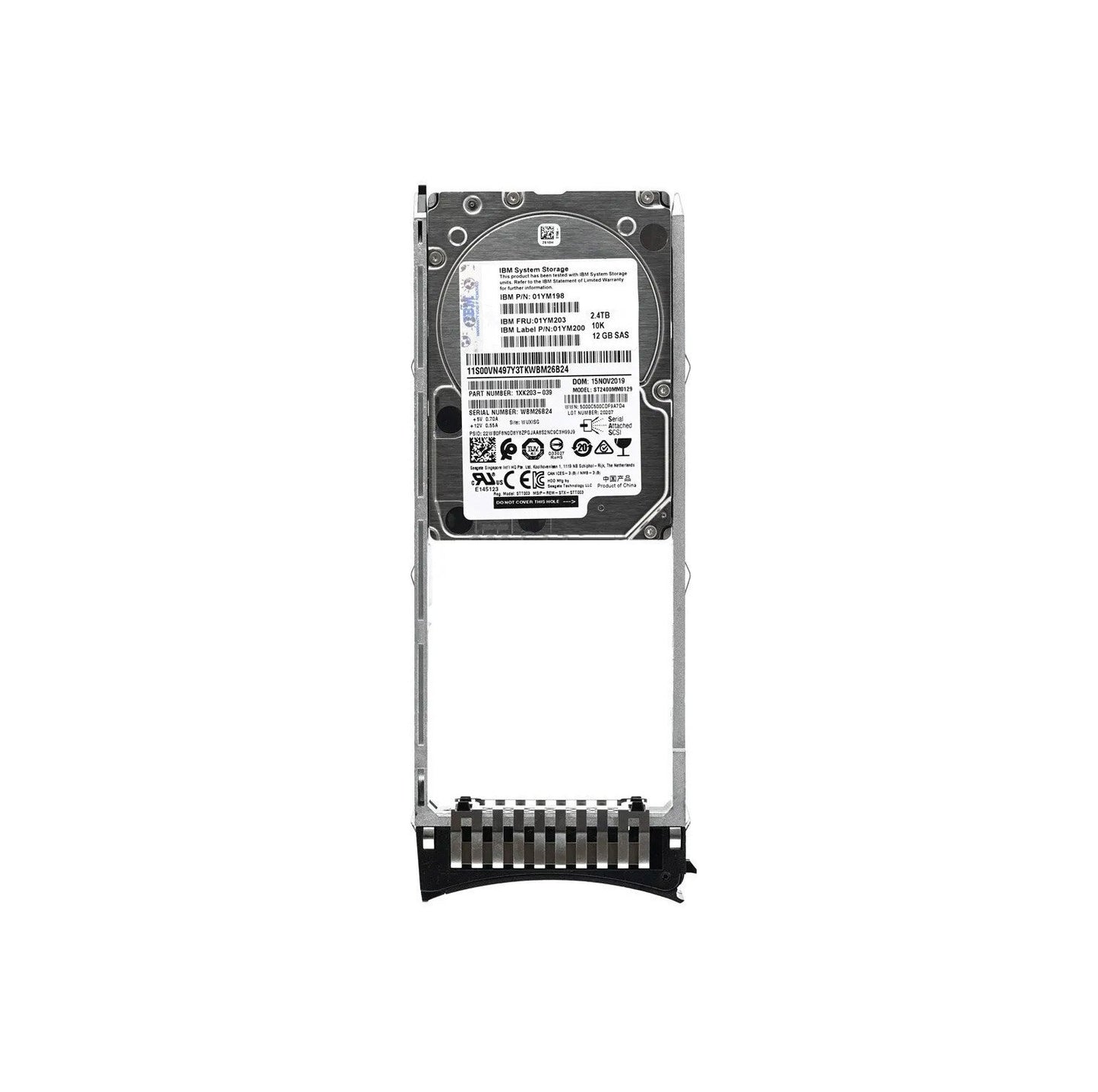 IBM 2.4TB SAS 12Gb/s 10000RPM 2.5-inch Internal Ha - 01YM203