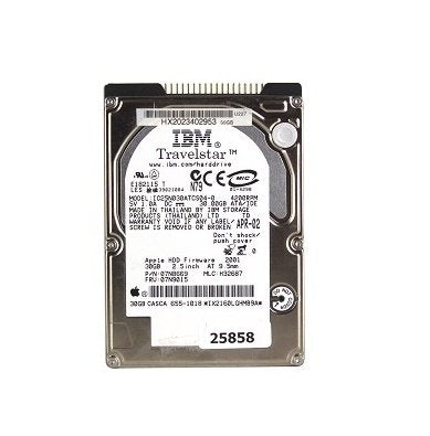 IBM Travelstar 40GN 30GB 4200RPM 2MB Cache ATA/100 - 07N8326