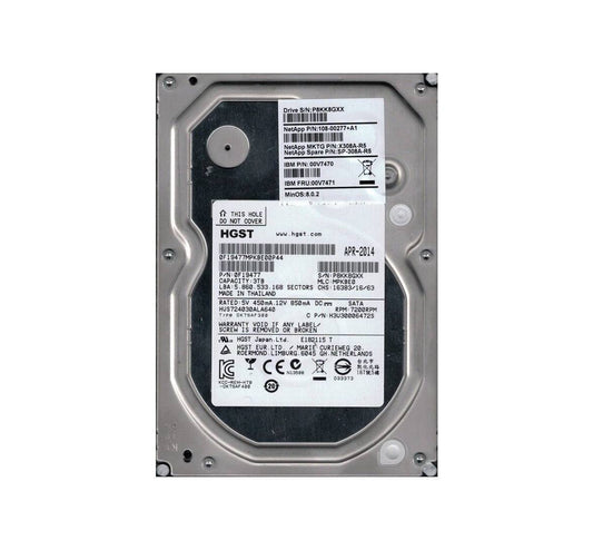 Hitachi Ultrastar 7K4000 3TB SATA 6Gb/s 7200RPM 64 - 0F19477