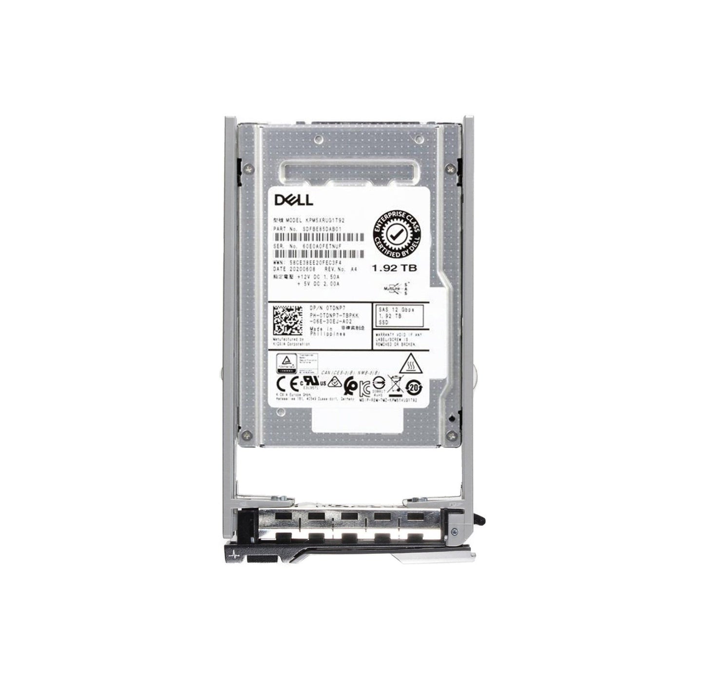 Dell 1.92TB SAS 12Gb/s Hot Swap Read Intensive TLC - 0TDNP7