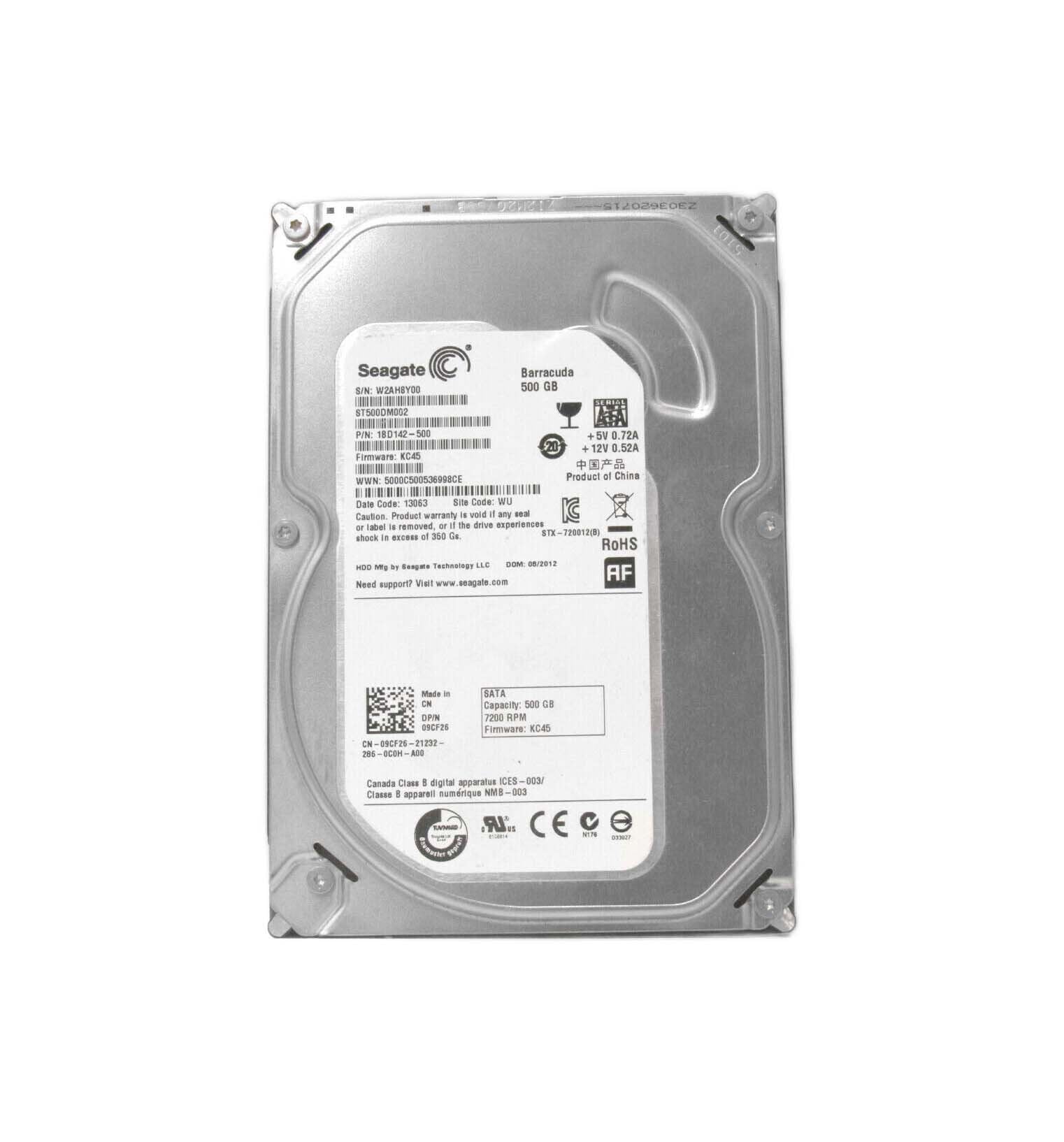 Seagate Desktop HDD 500GB SATA 6Gb/s 7200RPM 16 - 1BD142-500