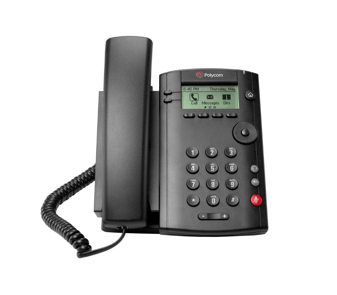 Polycom VVX 101 Single-Port Ethernet 2.5-in - 2200-40250-025