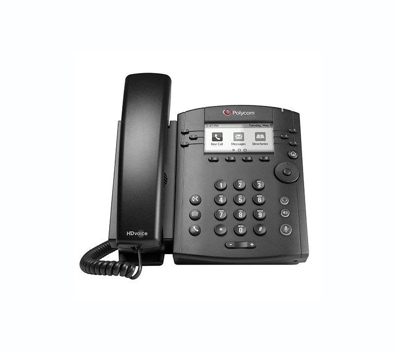 Polycom VVX 300 6-Lines Dual-Ports Ethernet - 2200-46135-025