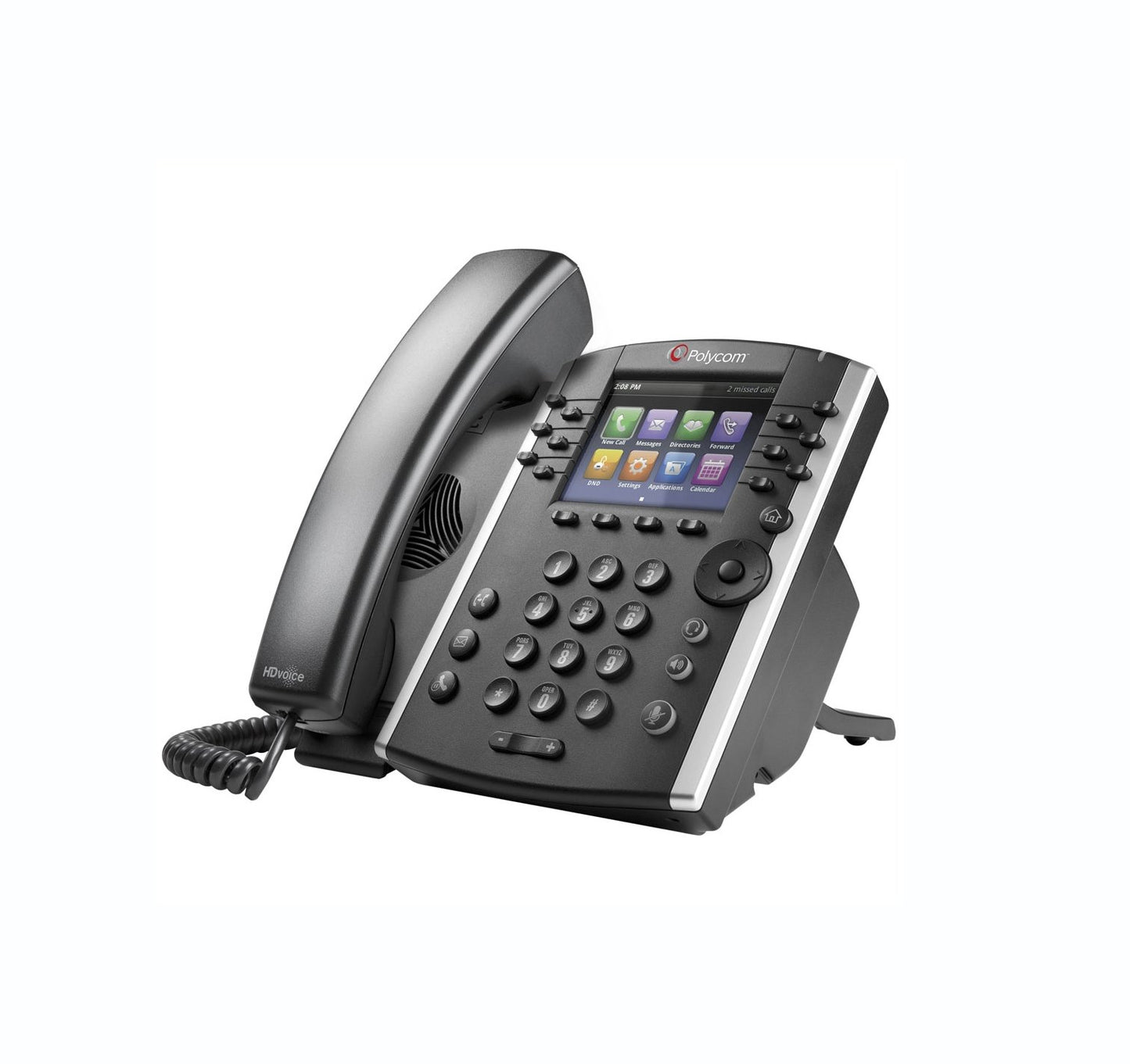 Polycom VVX 411 12-Lines Dual-Ports Etherne - 2200-48450-025