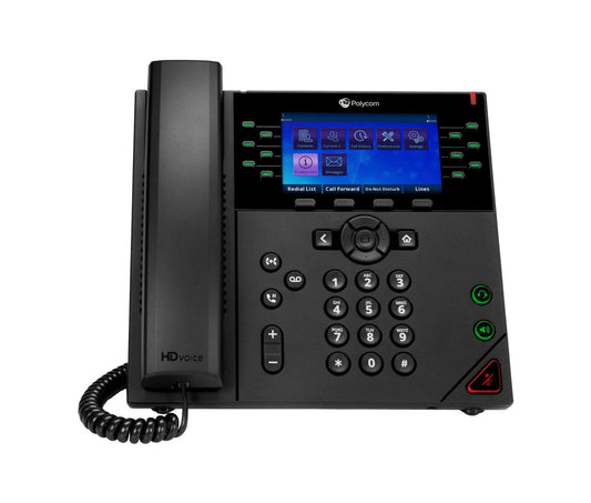 Polycom VVX 450 OBi 12-Line Dual-Port Ether - 2200-48842-001