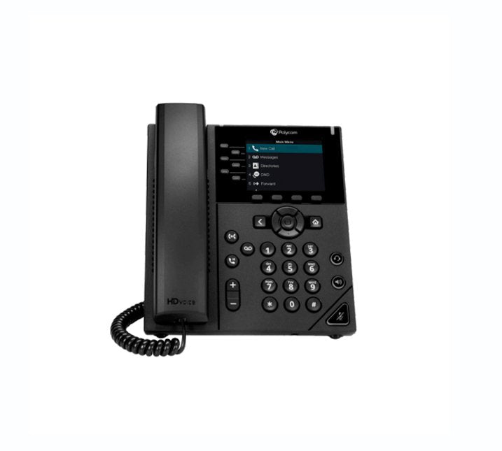 Polycom VVX 350 6-Lines Dual-Port Ethernet - 2201-48830-101