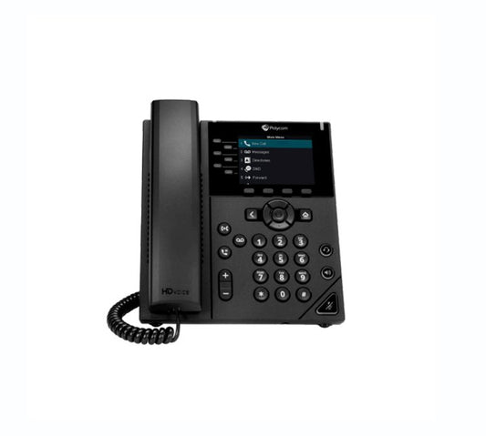 Polycom VVX 350 6-Lines Dual-Port Ethernet - 2201-48830-101