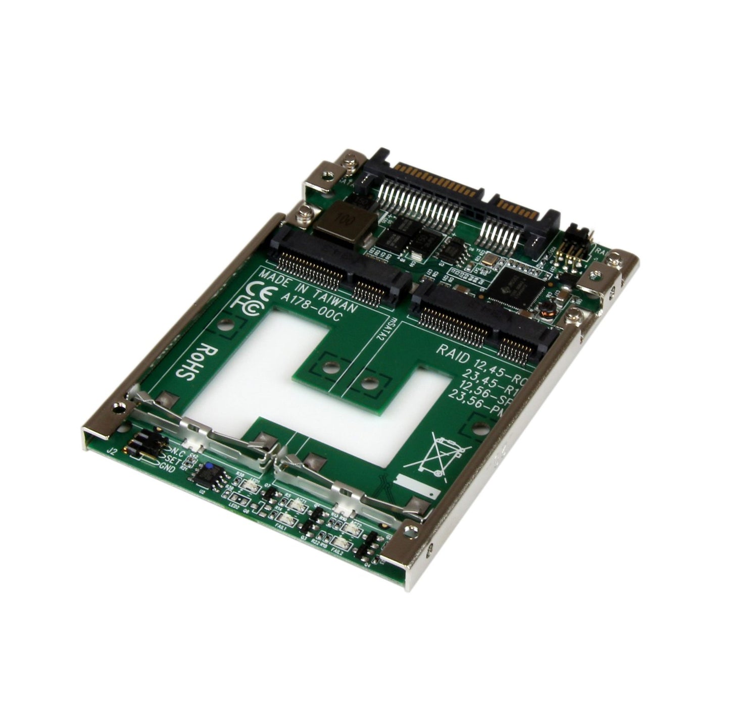 Startech Build A Raid Array With Two Msata Ssd - 25SAT22MSAT