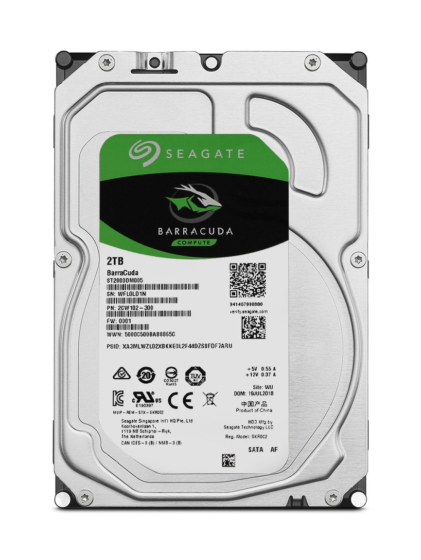 Seagate BarraCuda Compute 2TB SATA 6Gb/s 5400RP - 2CW102-300