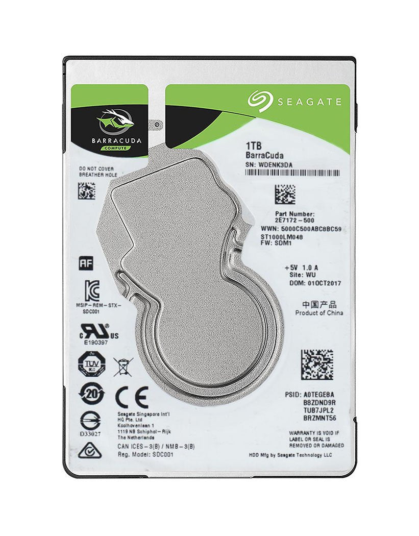 Seagate BarraCuda Compute 1TB SATA 6Gb/s 5400RP - 2E7172-500