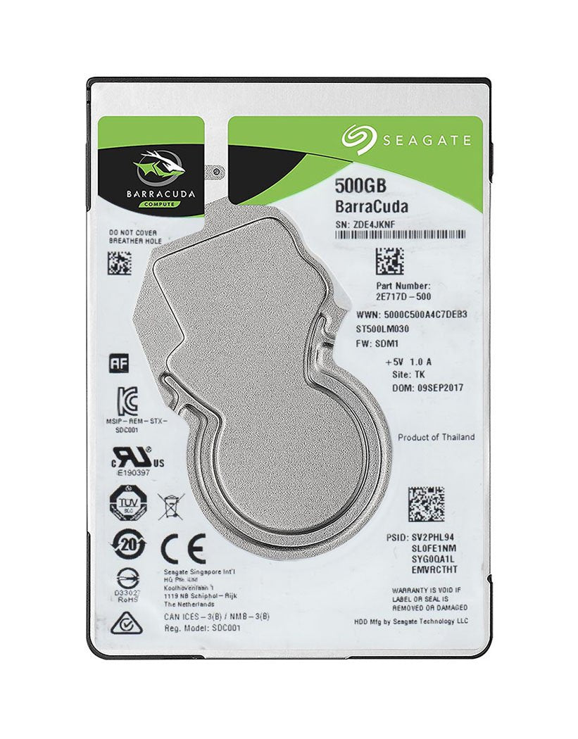 Seagate BarraCuda Compute 500GB SATA 6Gb/s 5400 - 2E717D-500