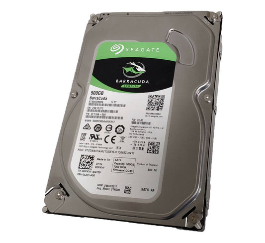 Seagate BarraCuda Series 500GB SATA 6Gb/s 7200R - 2F110A-504
